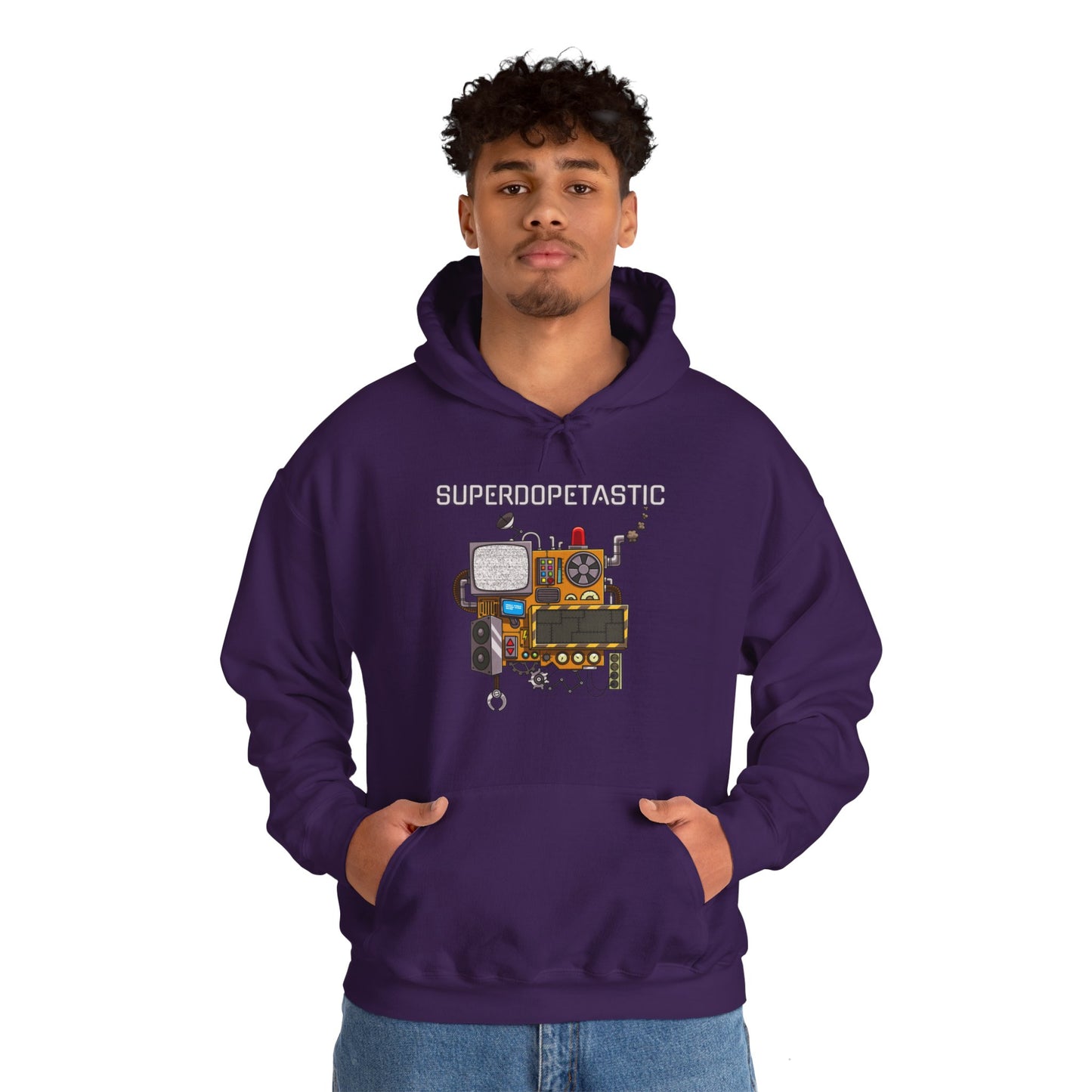 Unisex Heavy Blend™ Hooded Superdopetastic Sweatshirt