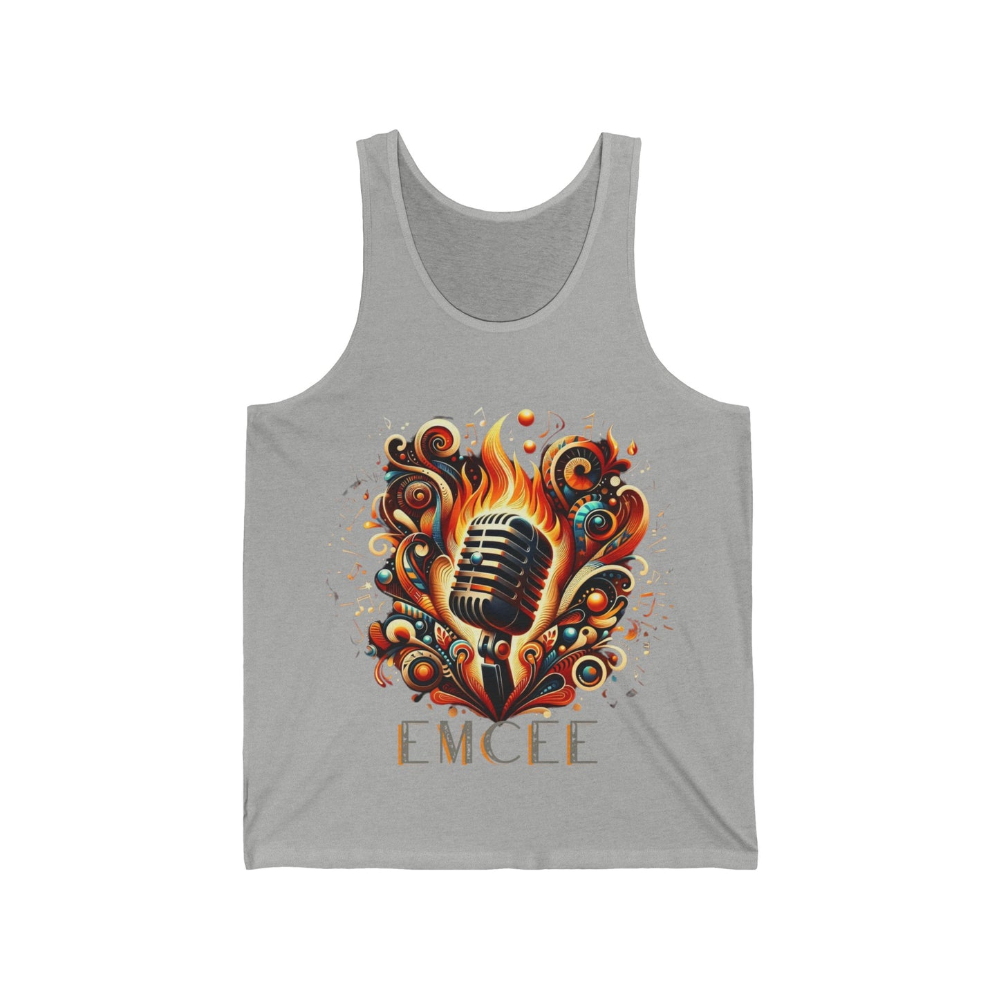 Unisex Jersey Emcee Foaming Mic Tank