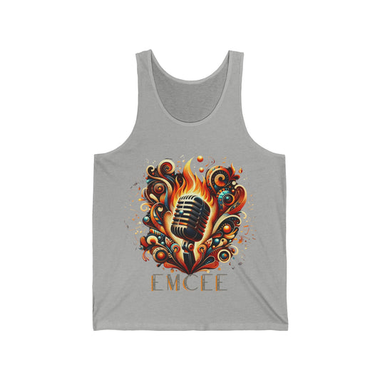 Unisex Jersey Emcee Foaming Mic Tank