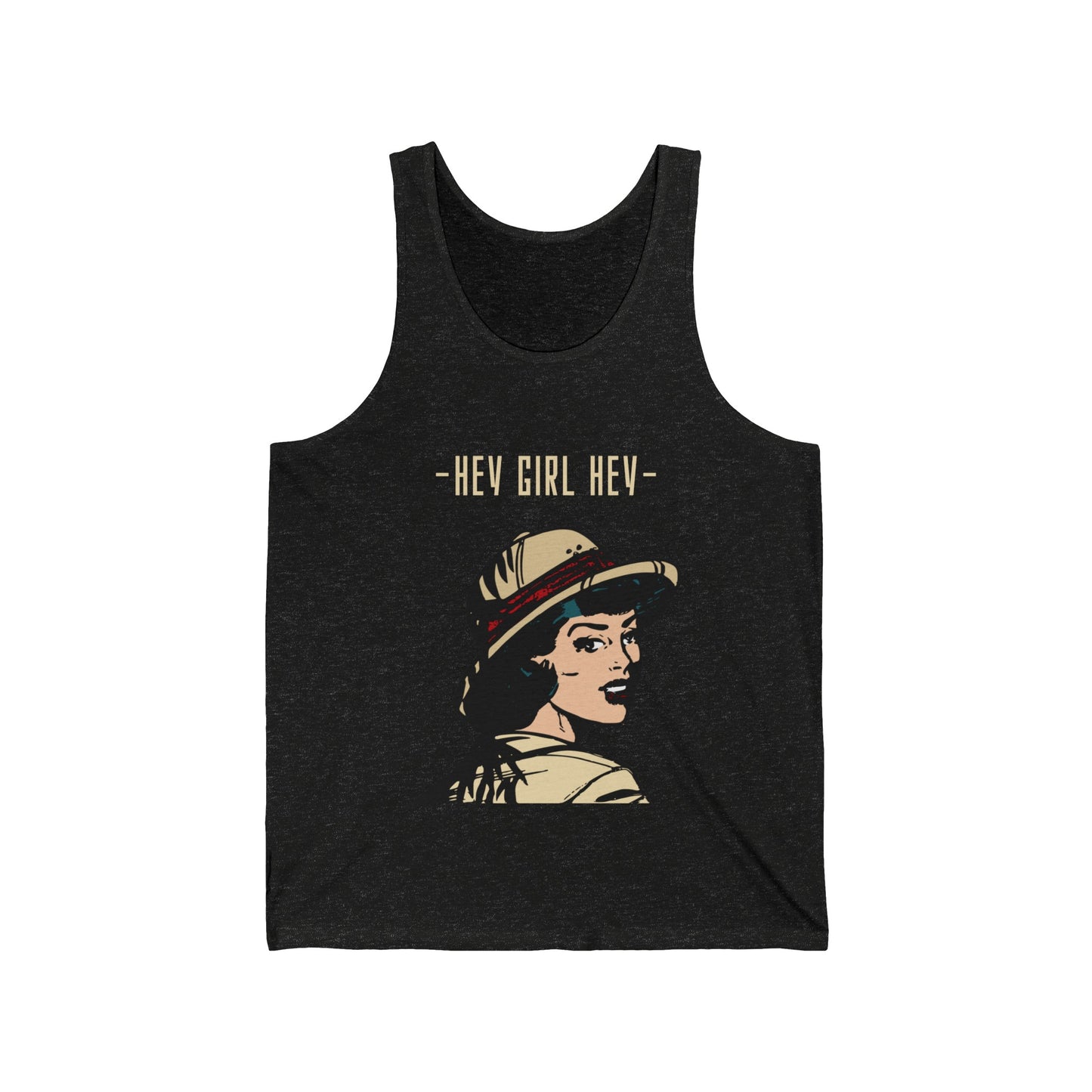 Unisex Jersey Hey Girl Hey Tank