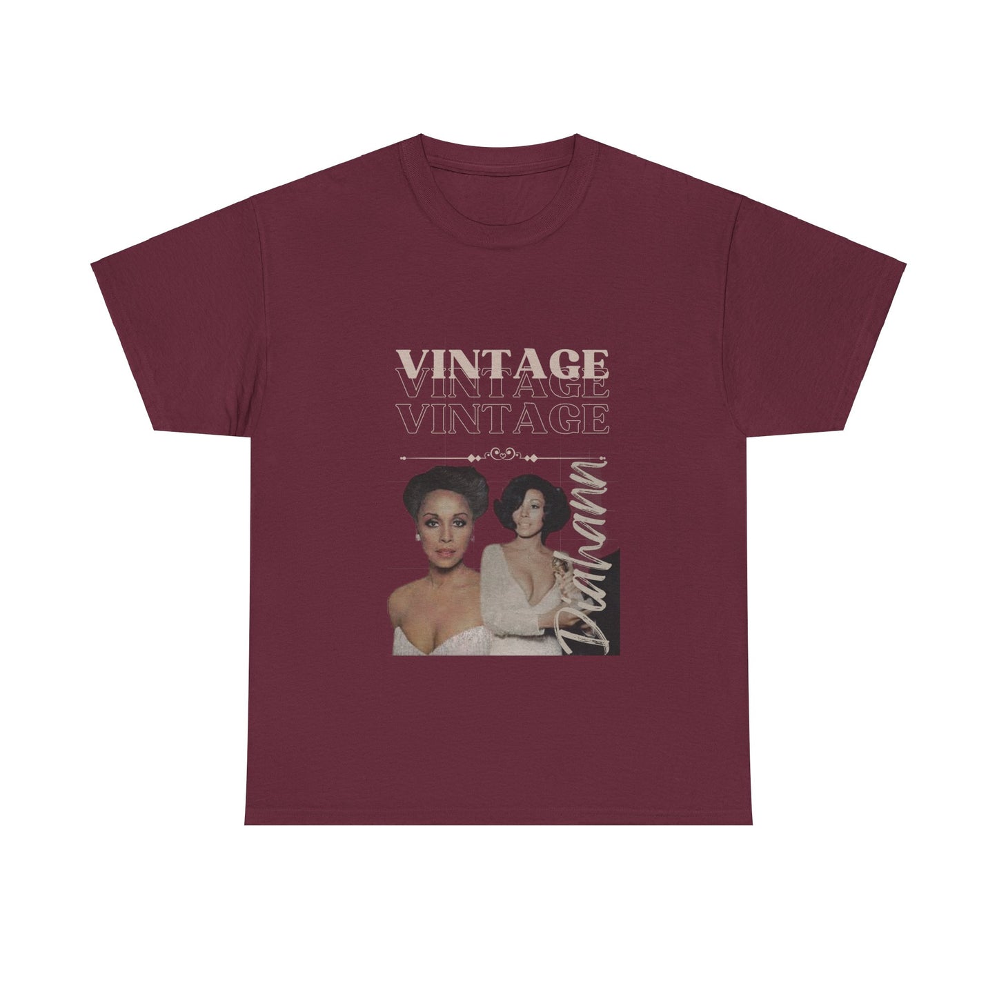 Unisex Heavy Wintage Diahann Cotton Tee