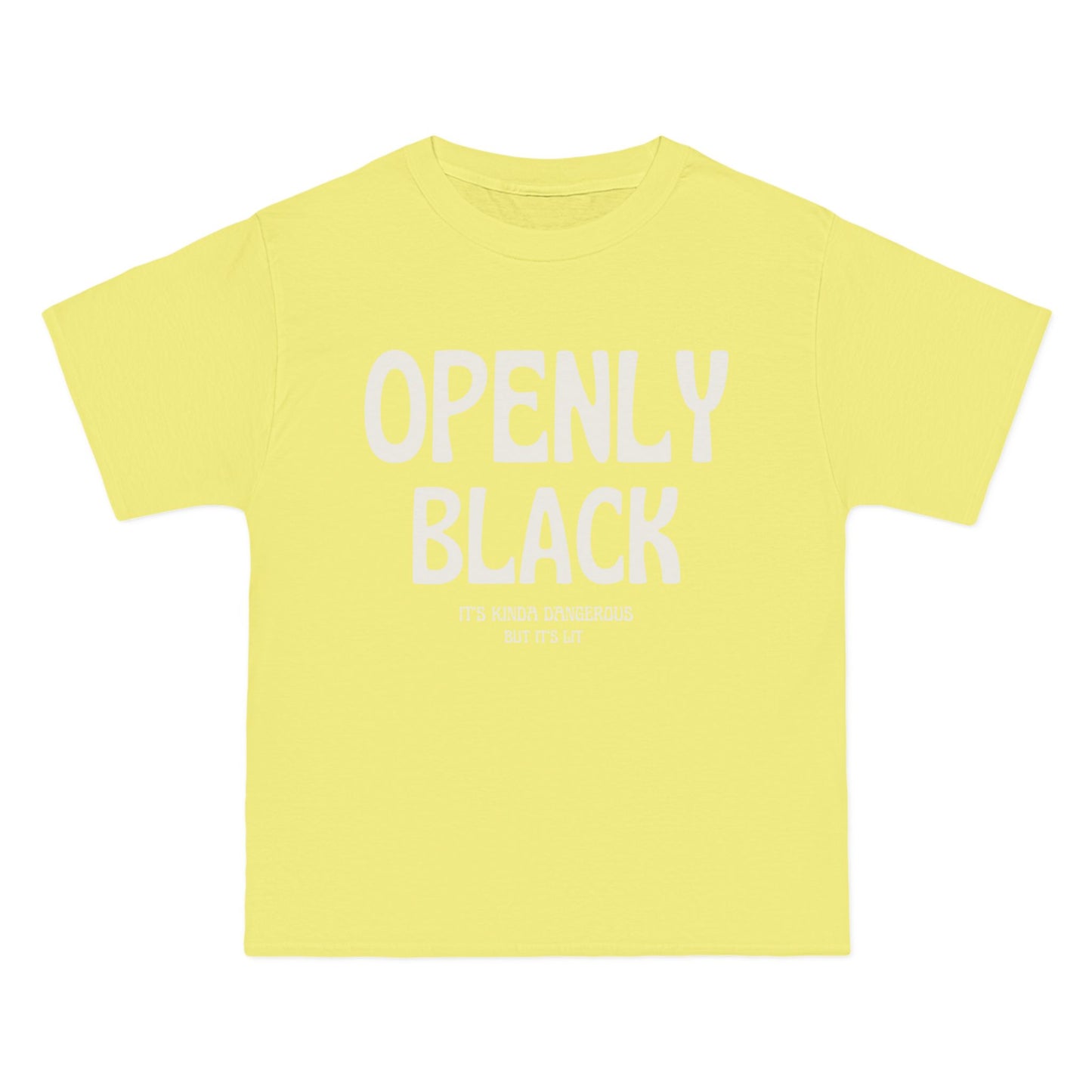 Beefy-T®  Openly Black Short-Sleeve T-Shirt