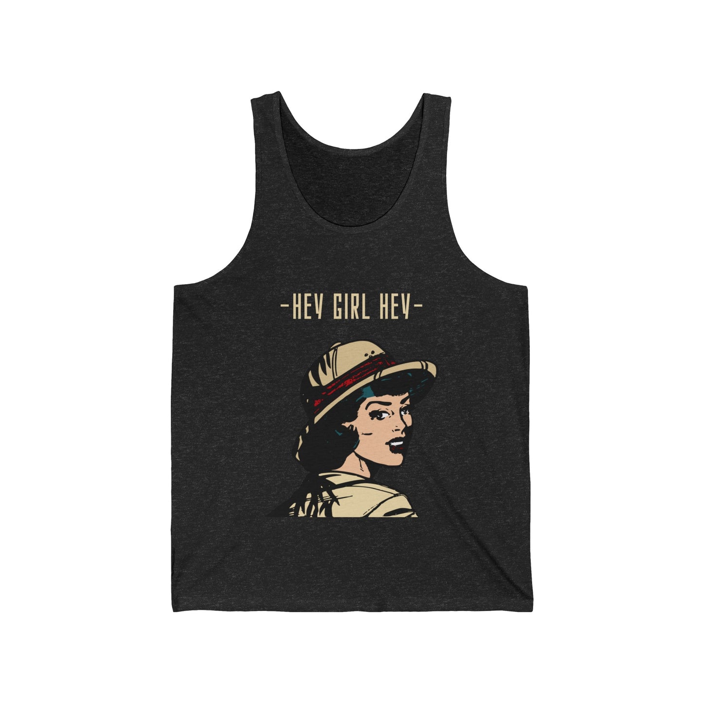 Unisex Jersey Hey Girl Hey Tank