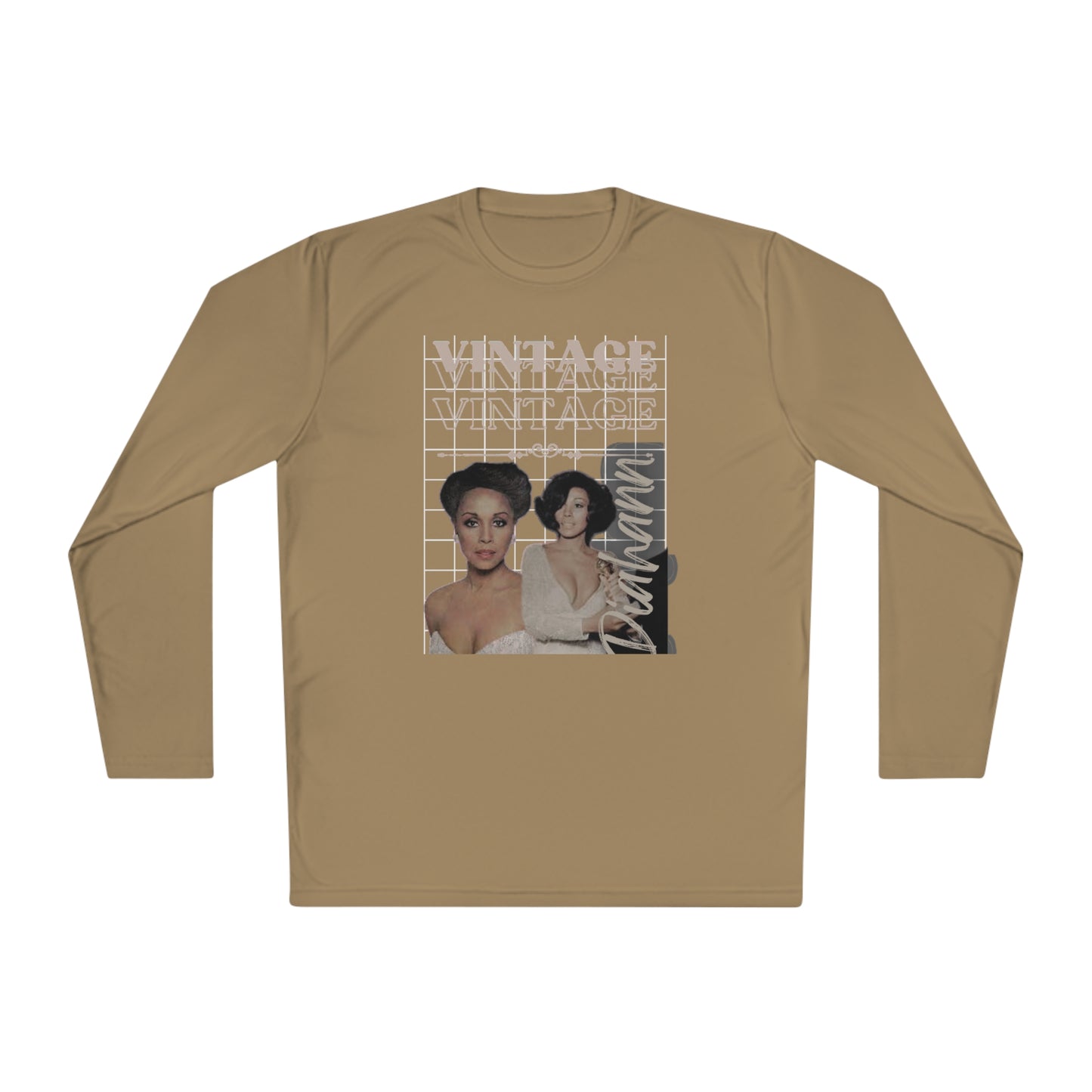 Unisex Lightweight Long Sleeve Vintage Diahann Tee