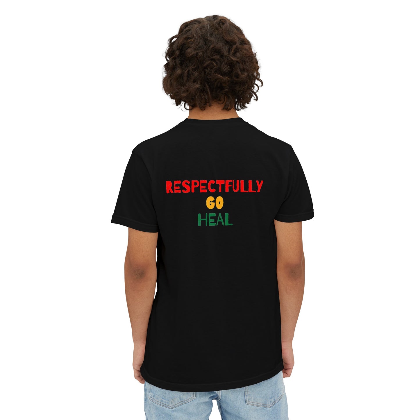 Unisex Garment-Dyed Pocket Juneteenth Heal T-Shirt