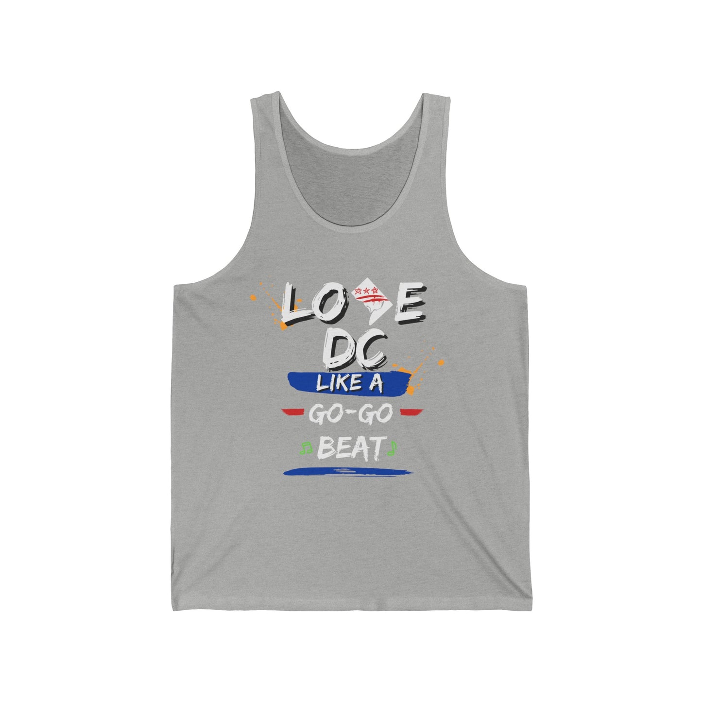 Love DC Unisex Jersey Tank