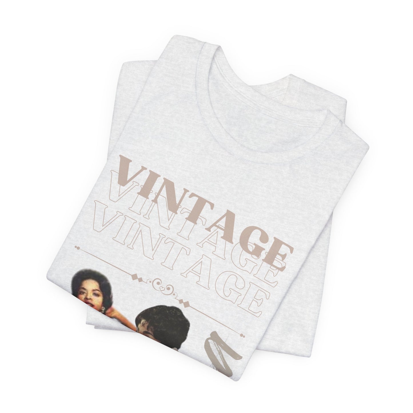 Unisex Jersey Short Sleeve Vintage Della Tee