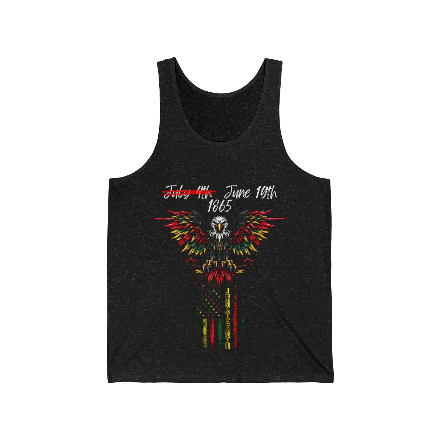 Unisex Jersey Juneteenth Eagle Tank