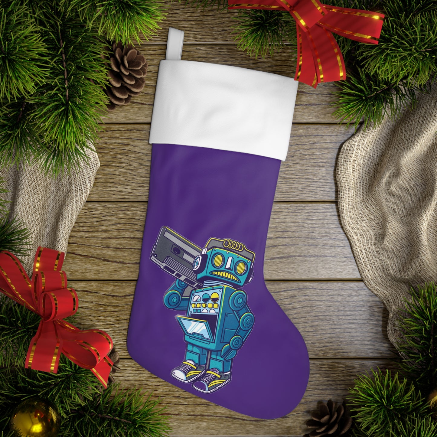 Holiday Robot  Stocking