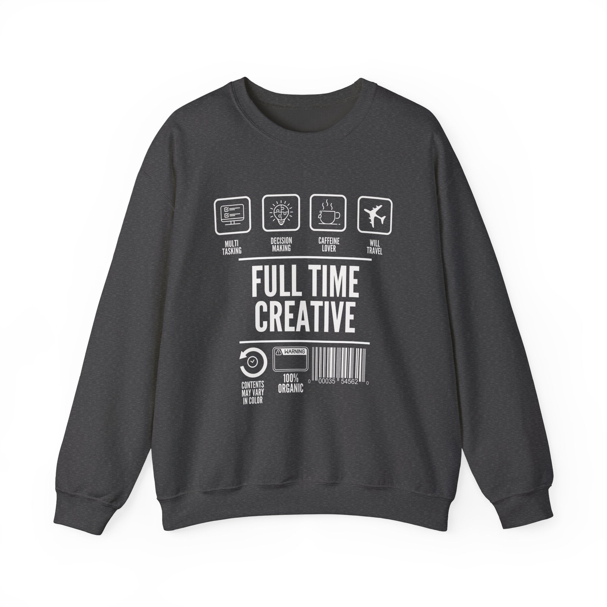 Unisex Heavy Blend™ Full Time Creative Crewneck Sweatshirt – Fitz For Life