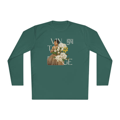 Unisex Lightweight Long Sleeve Vintage Eartha Tee