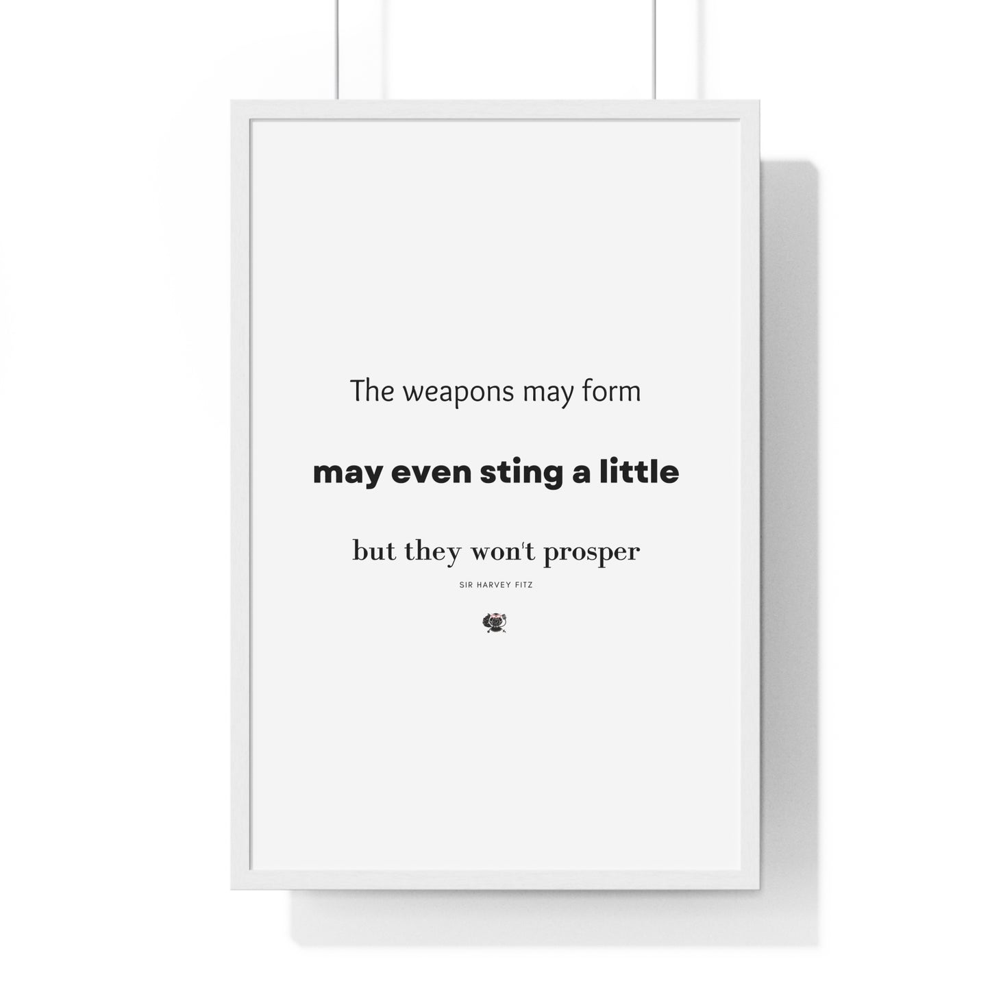 Premium Framed Vertical Poster