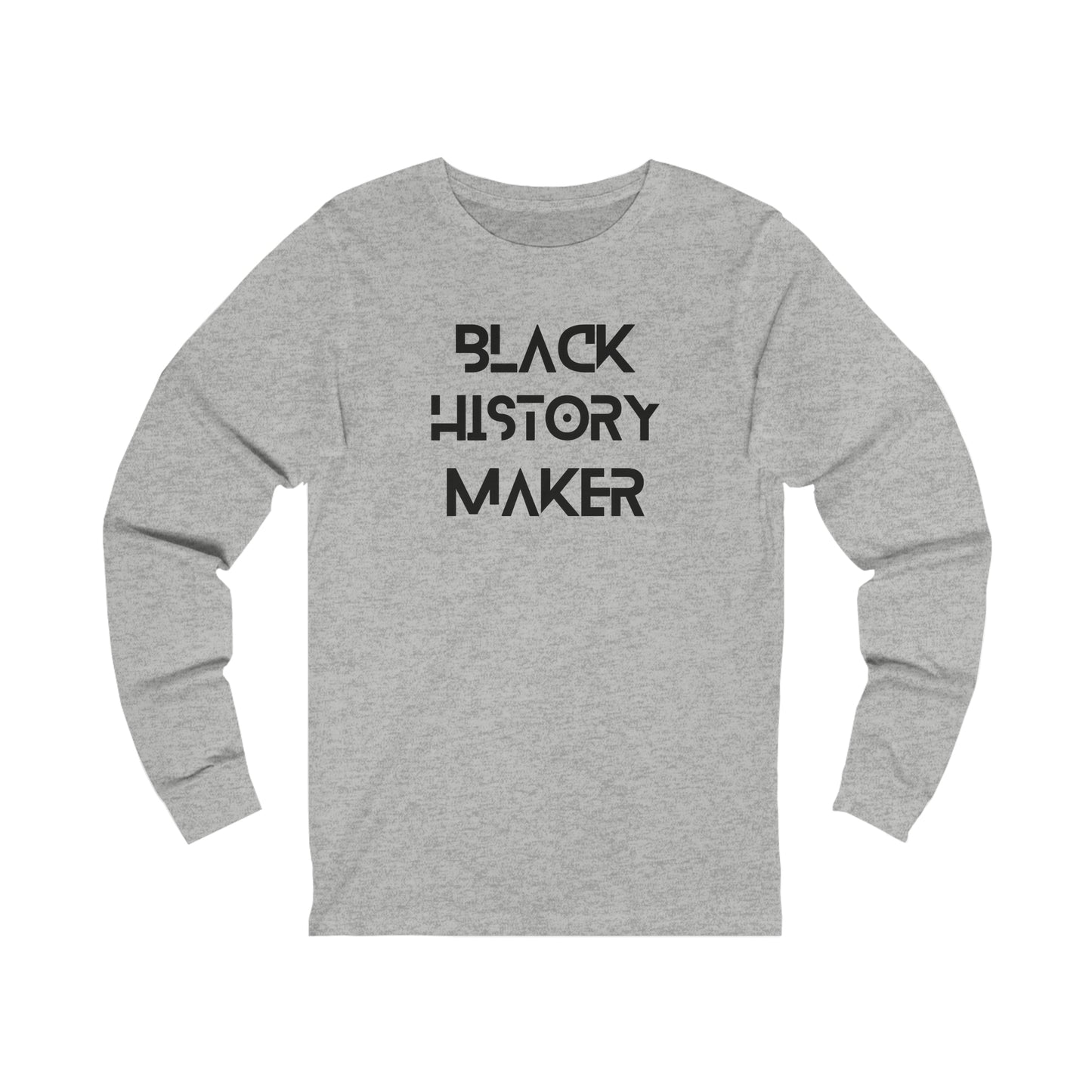 Unisex Jersey Long Sleeve Black History Maker Tee