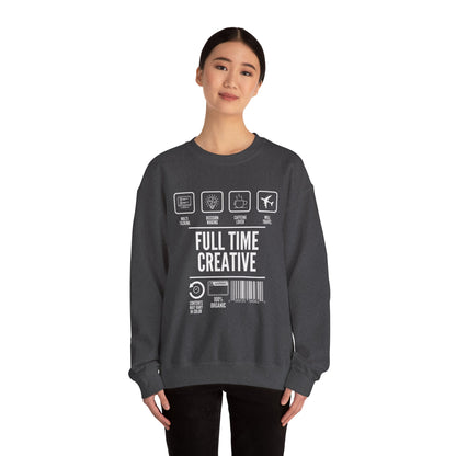 Unisex Heavy Blend™ Full Time Creative Crewneck Sweatshirt