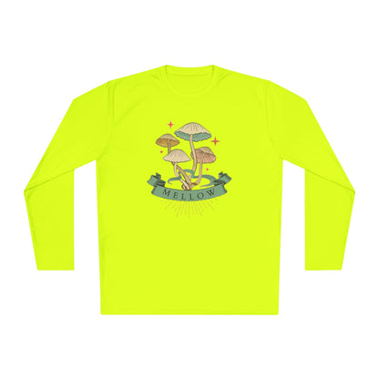 Mellow Mushrooms Long Sleeve Tee - Bohemian Style Shirt, Gift for Nature Lovers, Cozy Autumn Layer, Unisex Apparel, Festival Wear