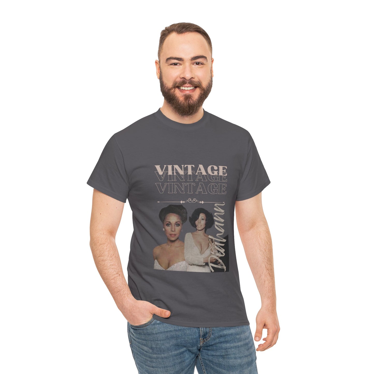 Unisex Heavy Wintage Diahann Cotton Tee