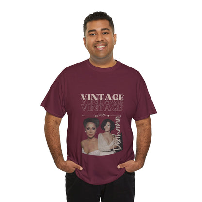 Unisex Heavy Wintage Diahann Cotton Tee