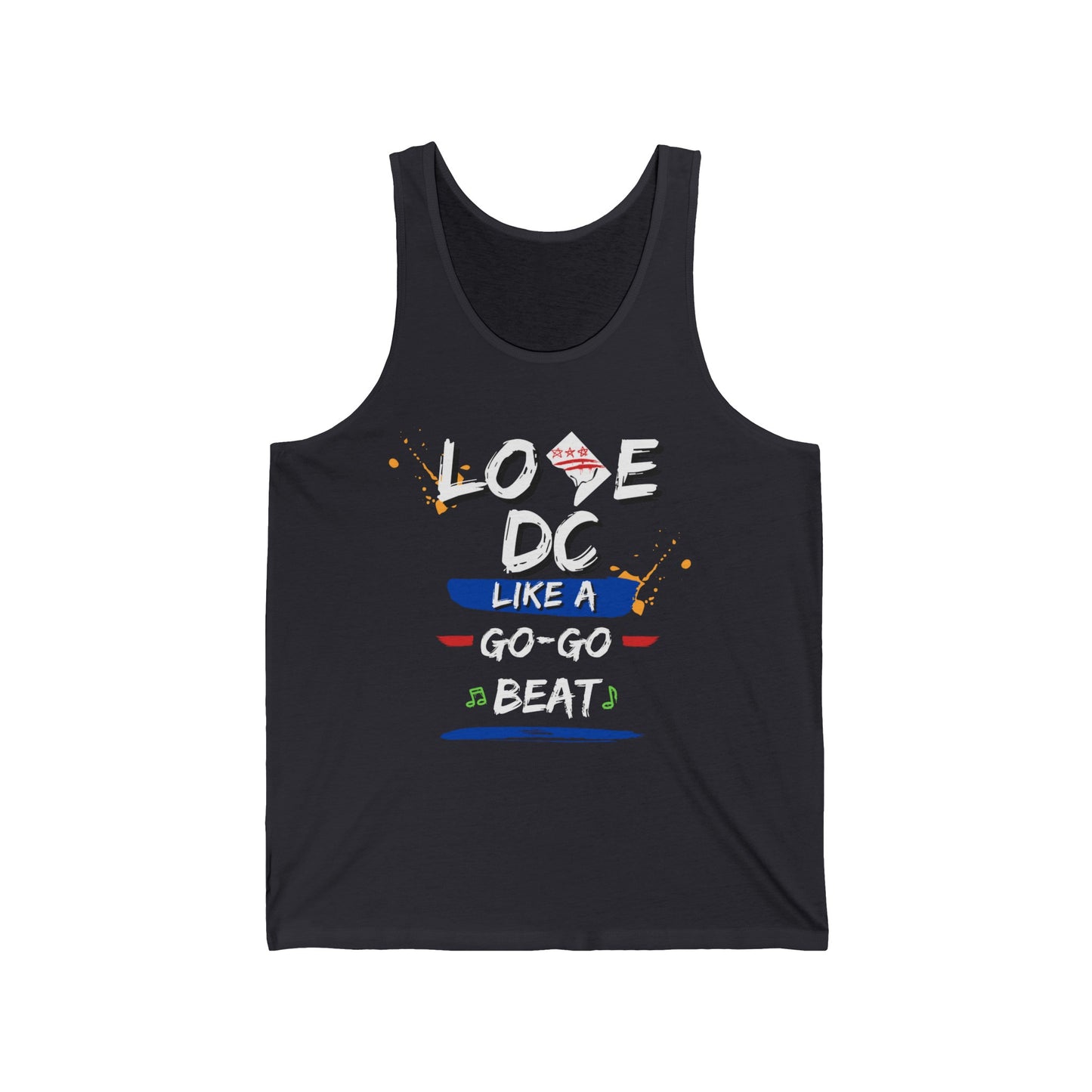 Love DC Unisex Jersey Tank