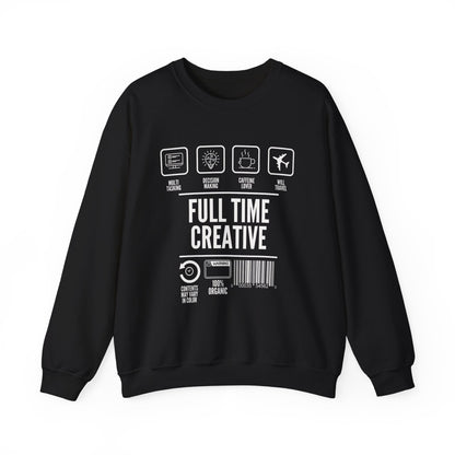 Unisex Heavy Blend™ Full Time Creative Crewneck Sweatshirt