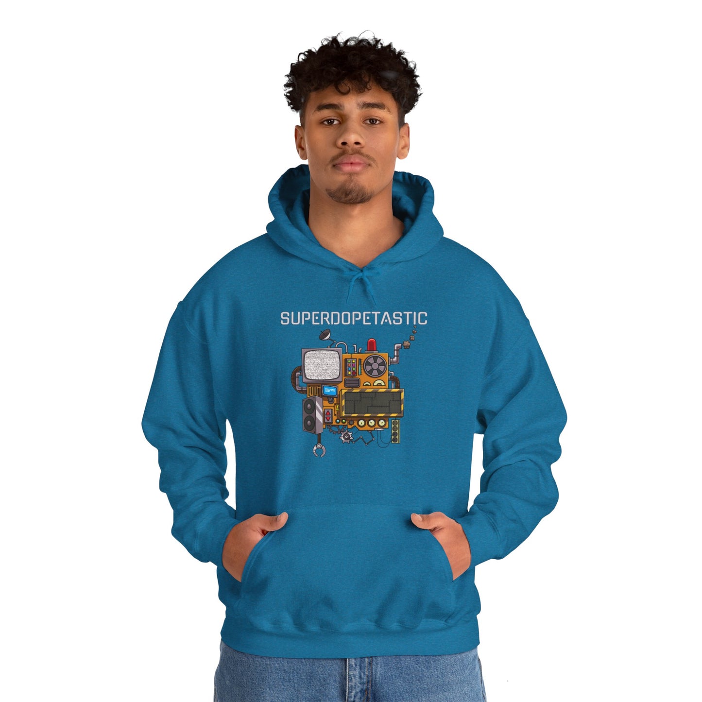 Unisex Heavy Blend™ Hooded Superdopetastic Sweatshirt