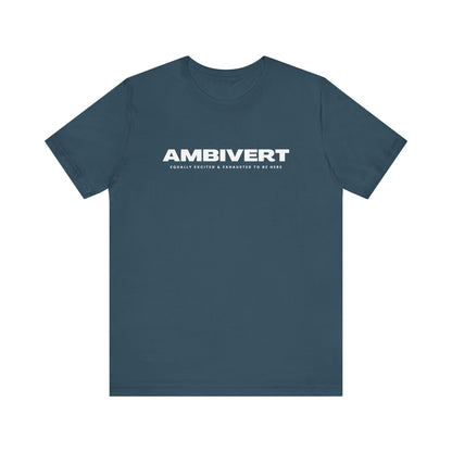 Ambivert Graphic Tee - Perfect for Social Chameleons