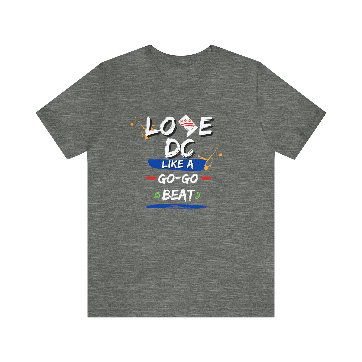 Unisex Jersey Short Sleeve Love DC Tee