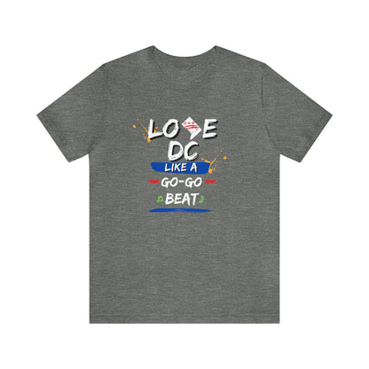 Unisex Jersey Short Sleeve Love DC Tee