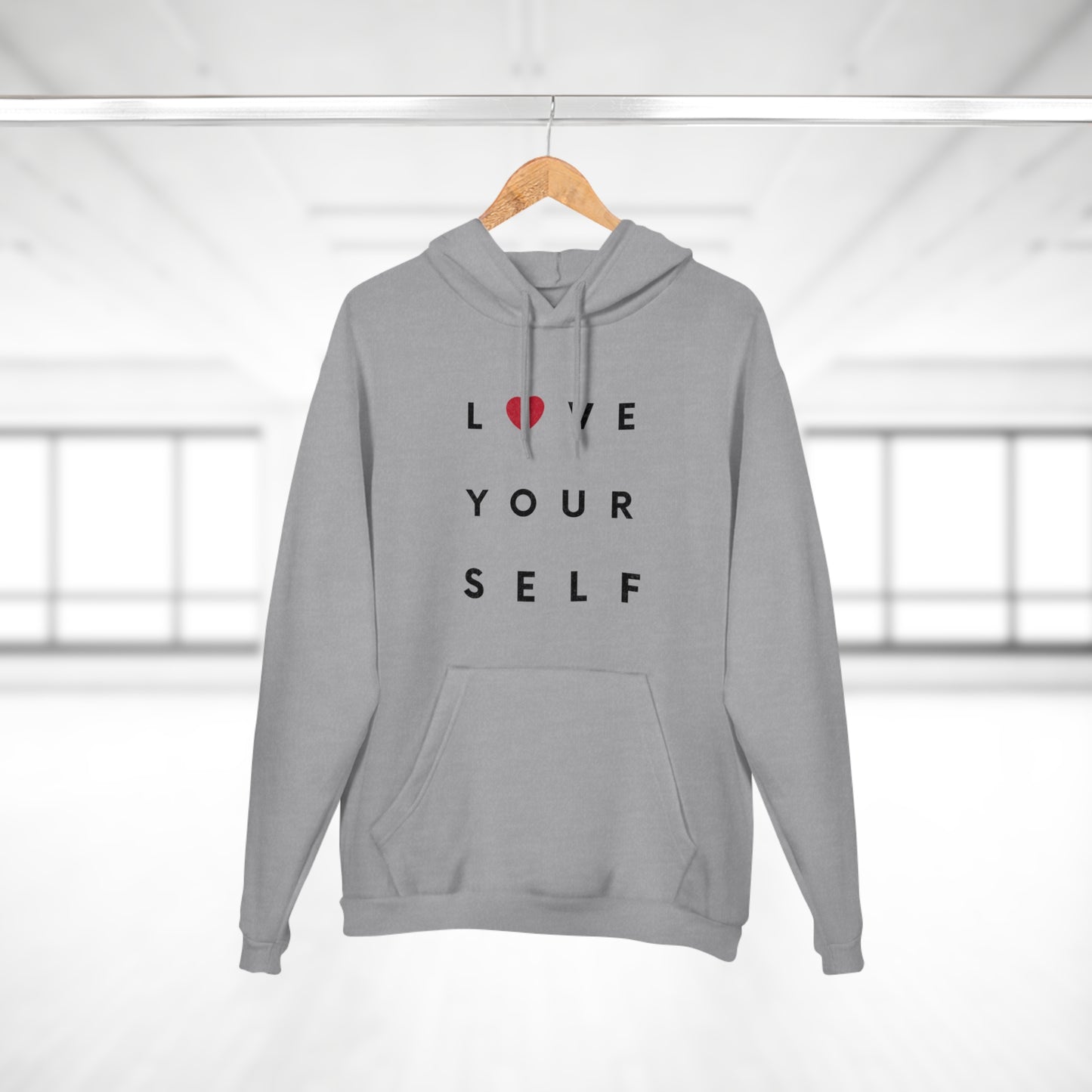 Love Yourself Unisex Pullover Hoodie