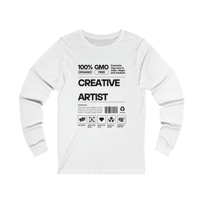 Unisex Jersey Long Sleeve Creative Artist Tee