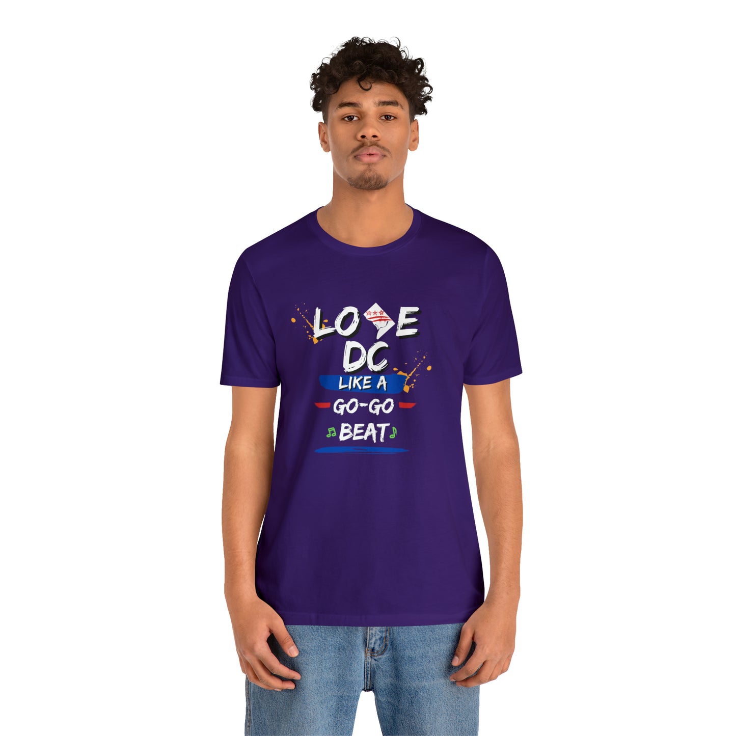 Unisex Jersey Short Sleeve Love DC Tee