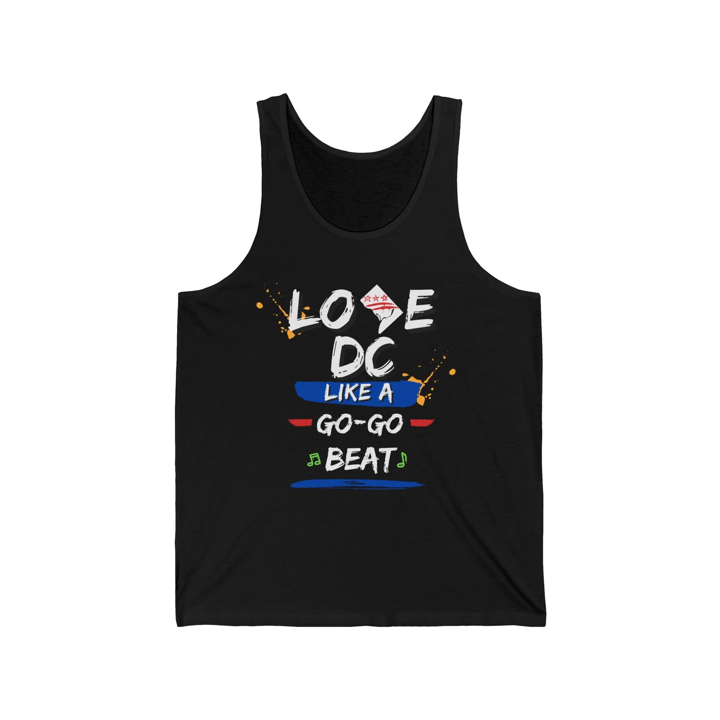 Love DC Unisex Jersey Tank