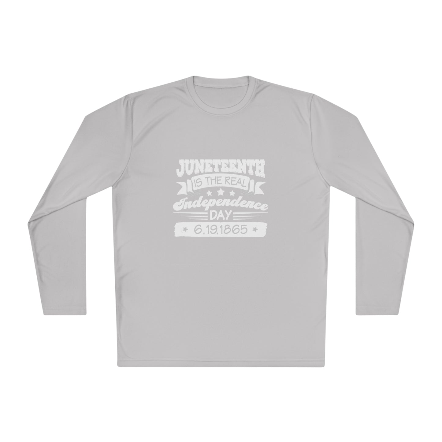 Lightweight Long Sleeve Juneteenth Openly Black Tee