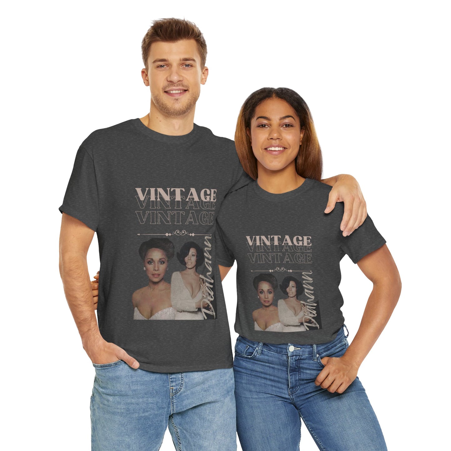 Unisex Heavy Wintage Diahann Cotton Tee