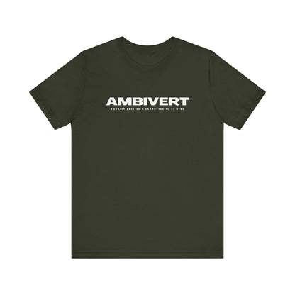 Ambivert Graphic Tee - Perfect for Social Chameleons