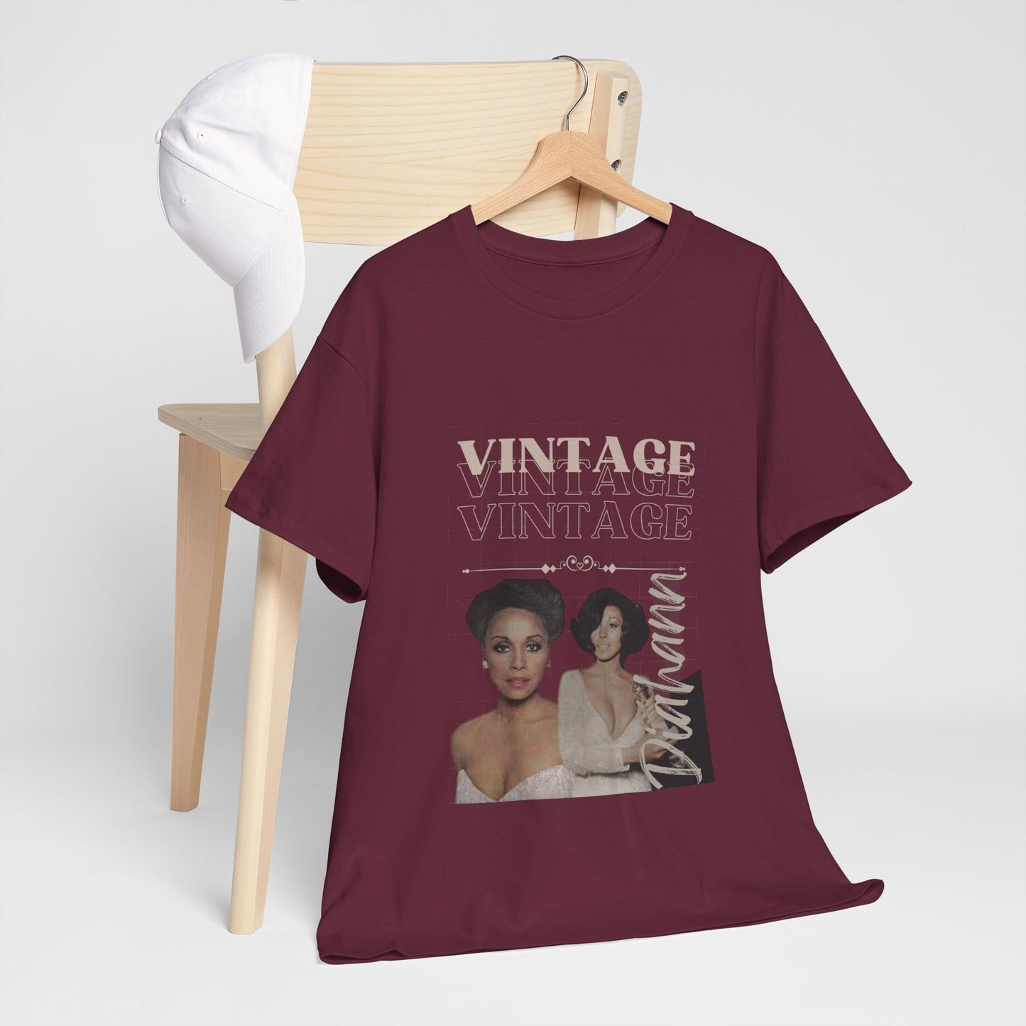 Unisex Heavy Wintage Diahann Cotton Tee