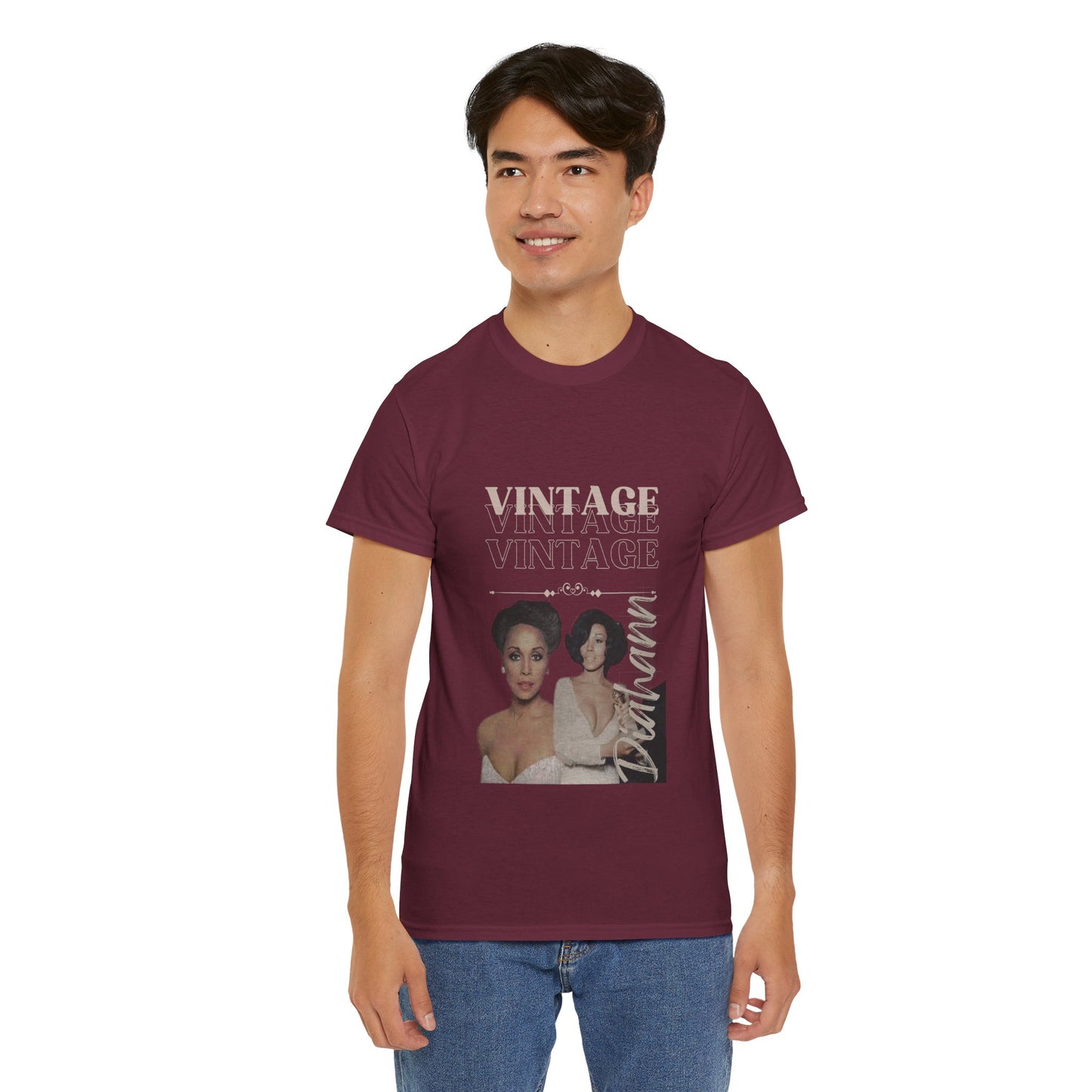 Unisex Heavy Wintage Diahann Cotton Tee