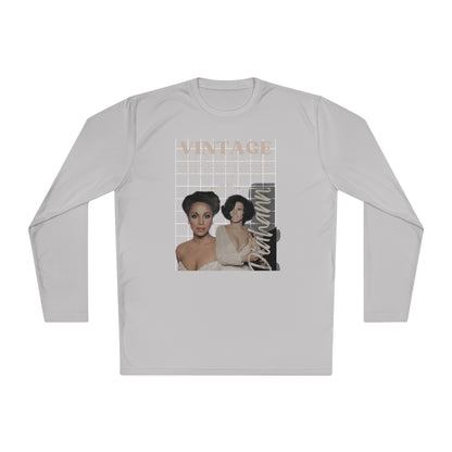 Unisex Lightweight Long Sleeve Vintage Diahann Tee