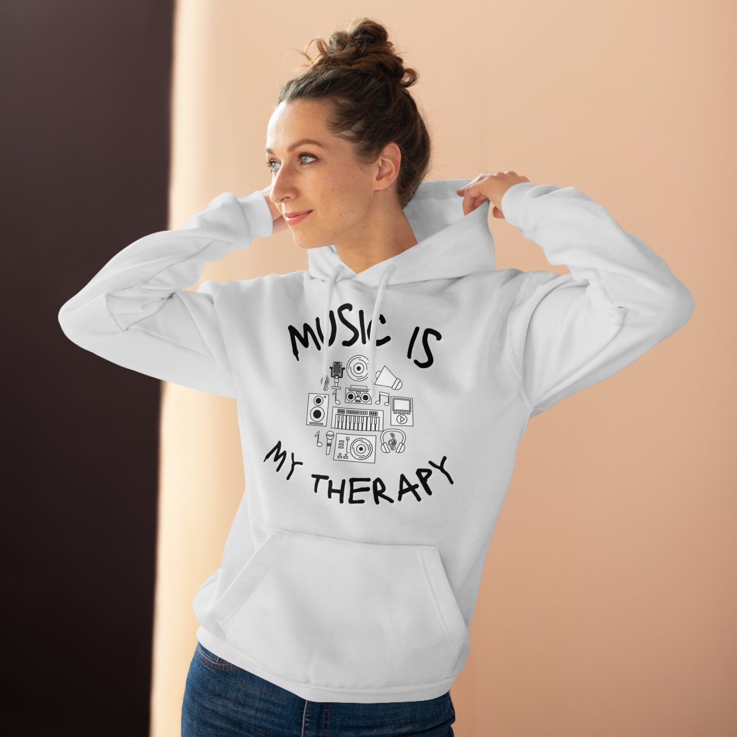 Music Therapy Unisex Pullover Hoodie