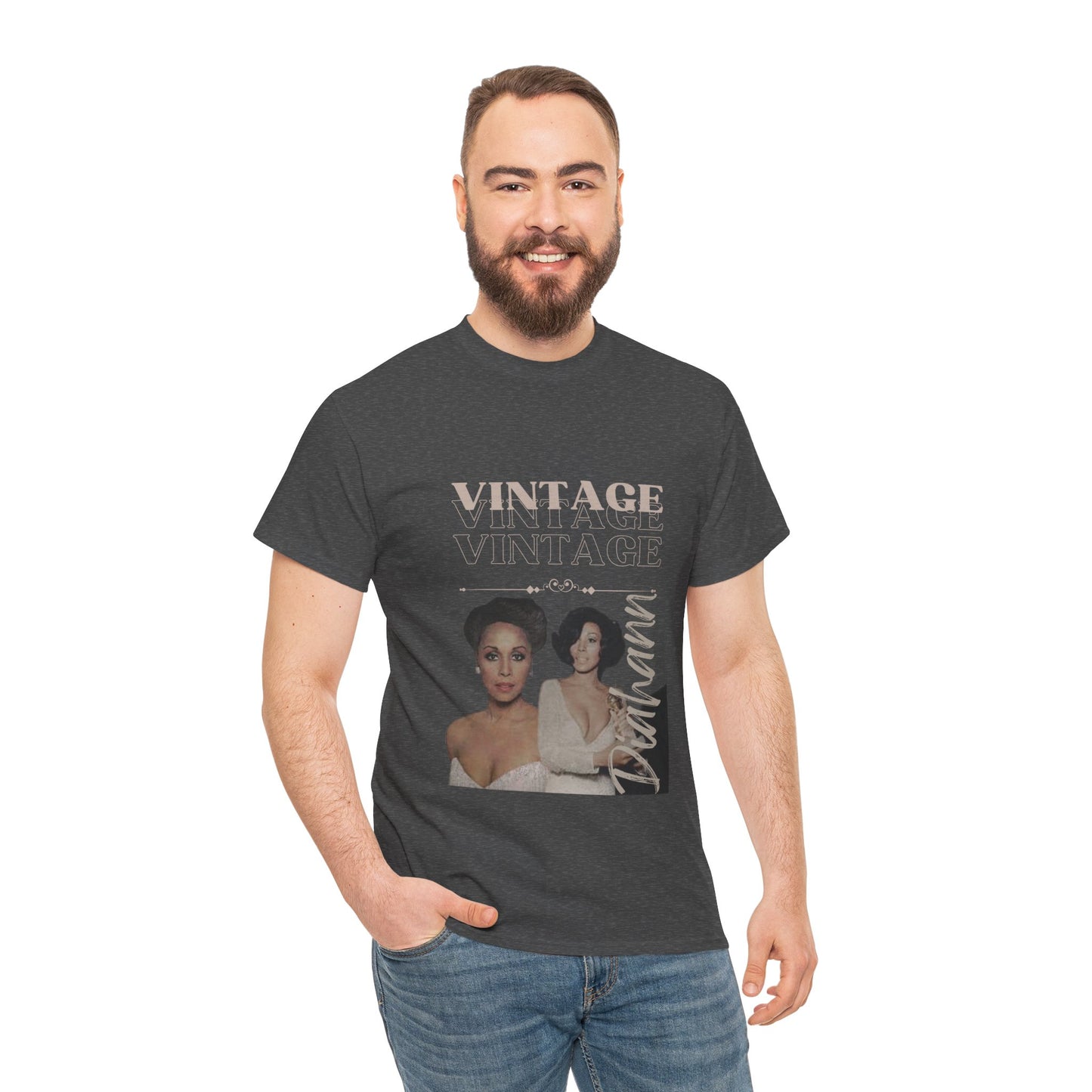 Unisex Heavy Wintage Diahann Cotton Tee