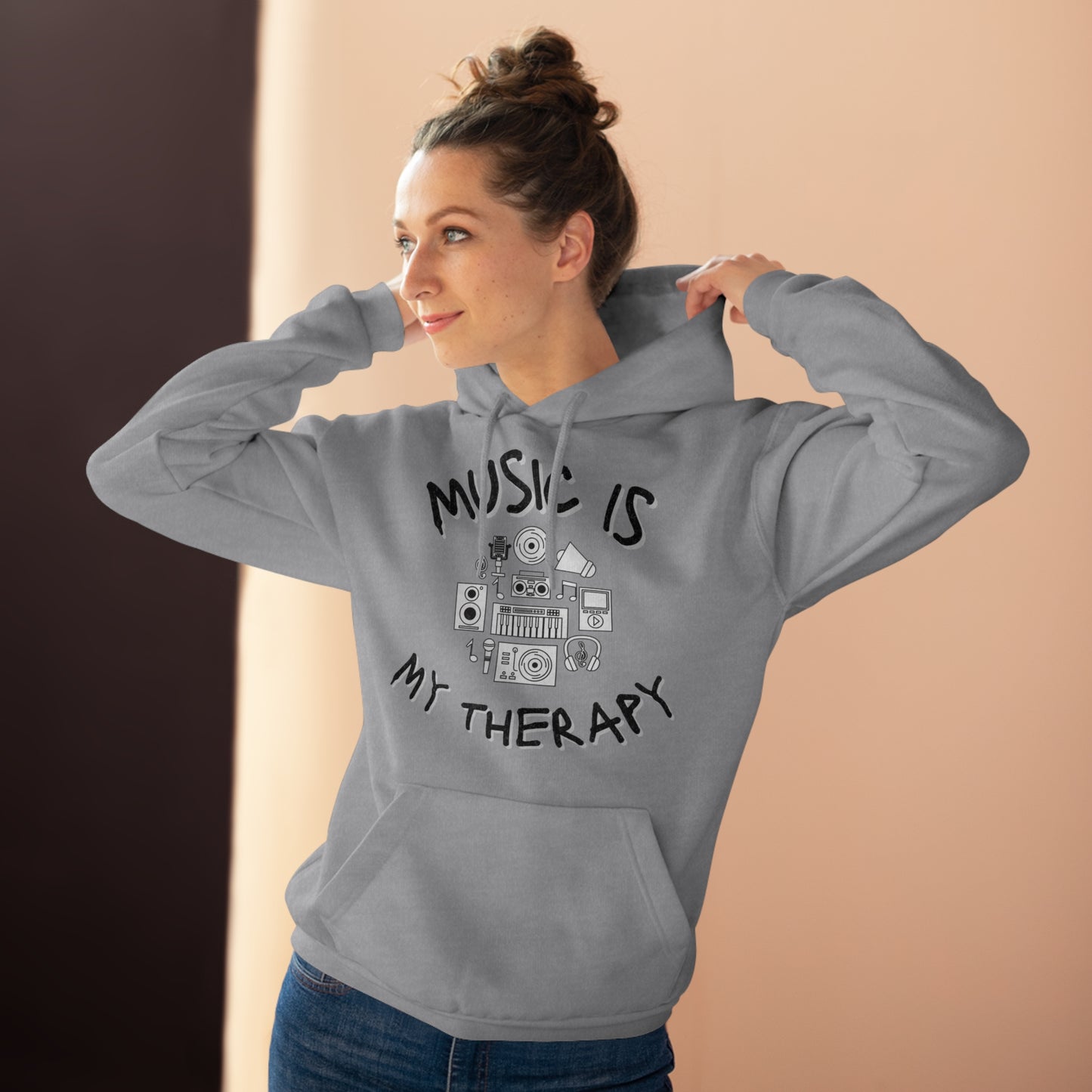 Music Therapy Unisex Pullover Hoodie