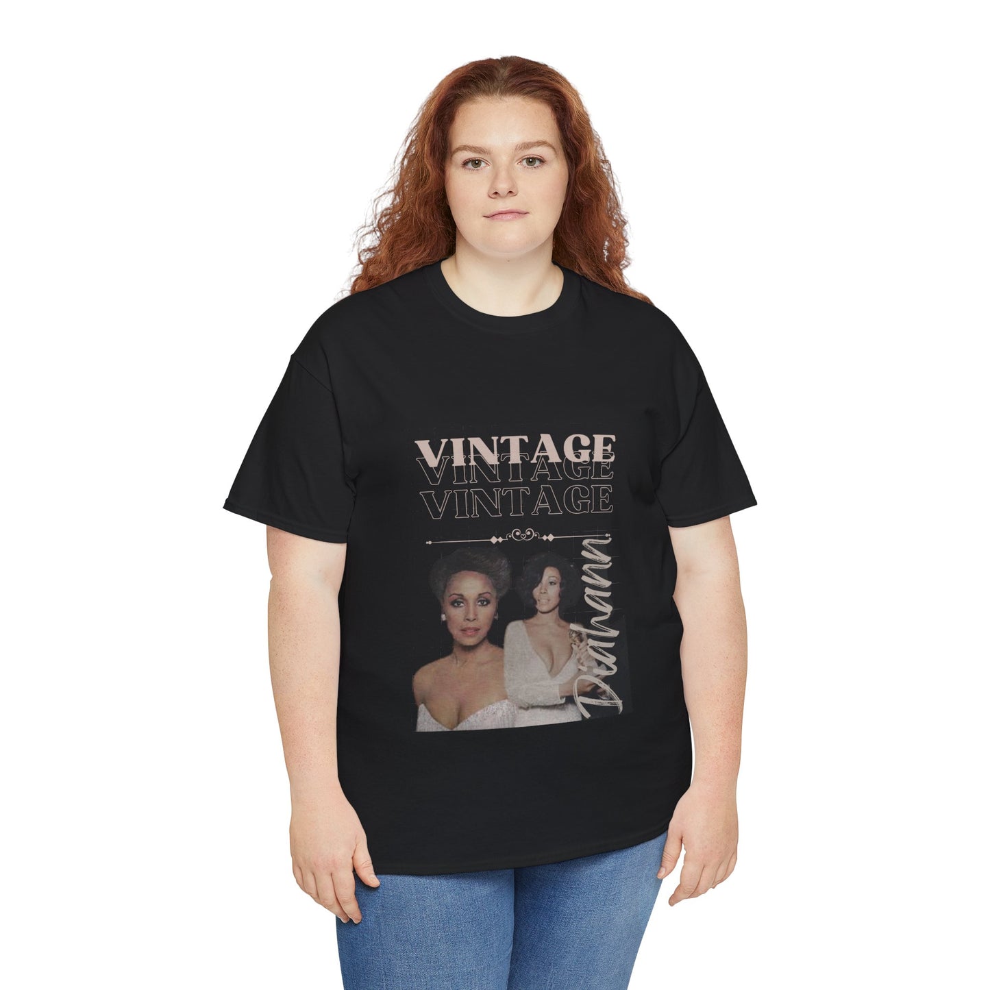 Unisex Heavy Wintage Diahann Cotton Tee