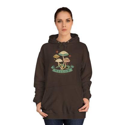 Cozy Mushroom College Hoodie, Unisex Sweatshirt for Students, Gift for Graduates, Cool Campus Attire, Casual Wear, Fall Fashion