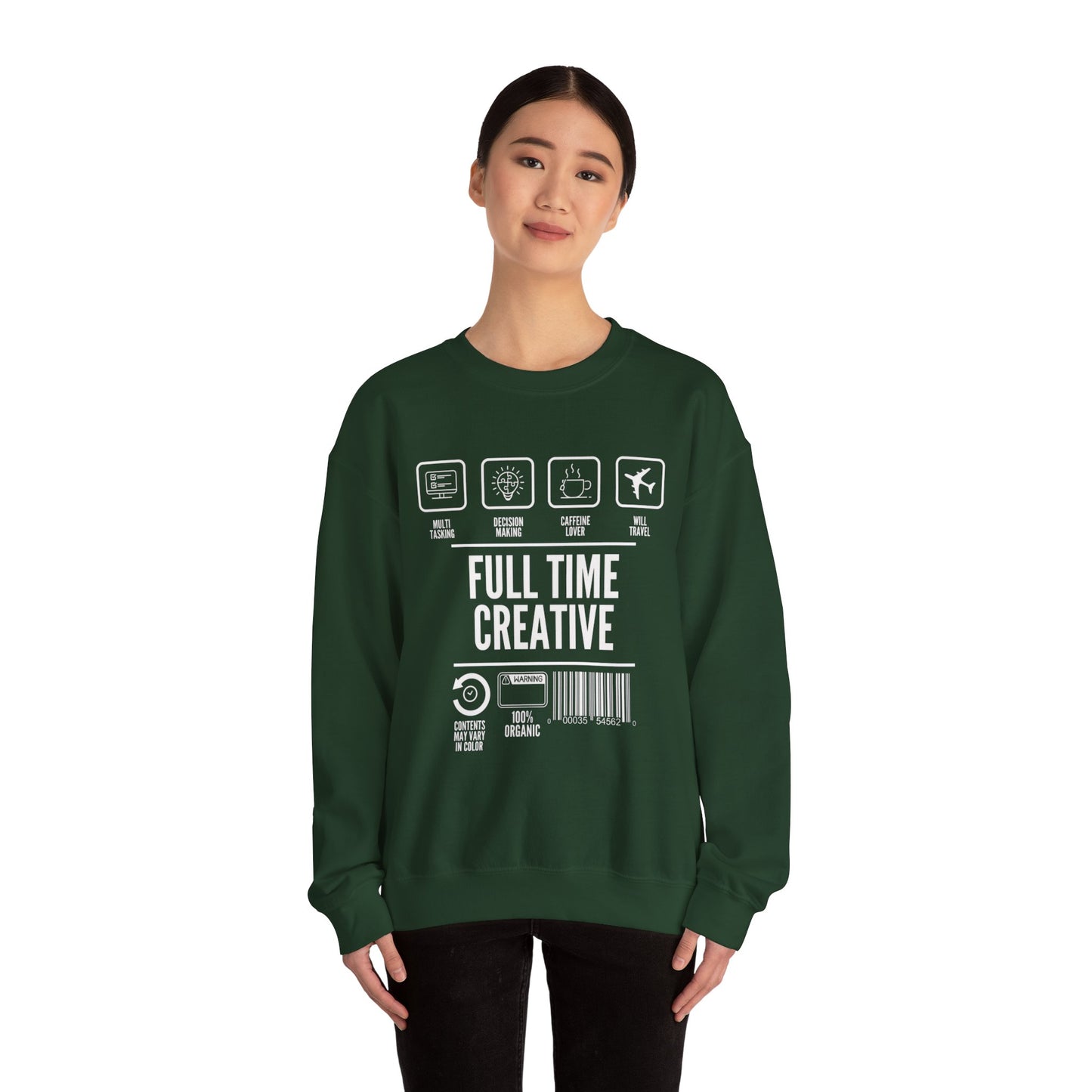 Unisex Heavy Blend™ Full Time Creative Crewneck Sweatshirt