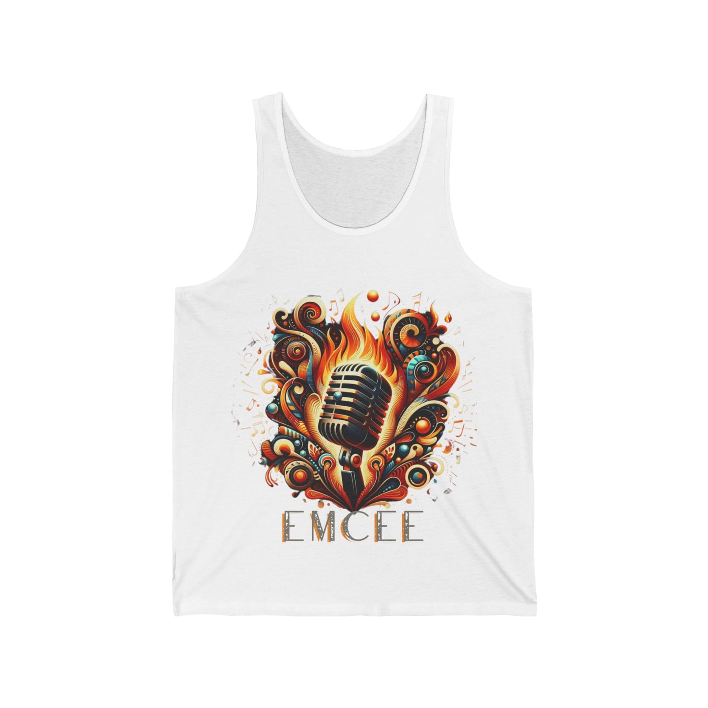 Unisex Jersey Emcee Foaming Mic Tank