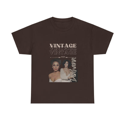 Unisex Heavy Wintage Diahann Cotton Tee