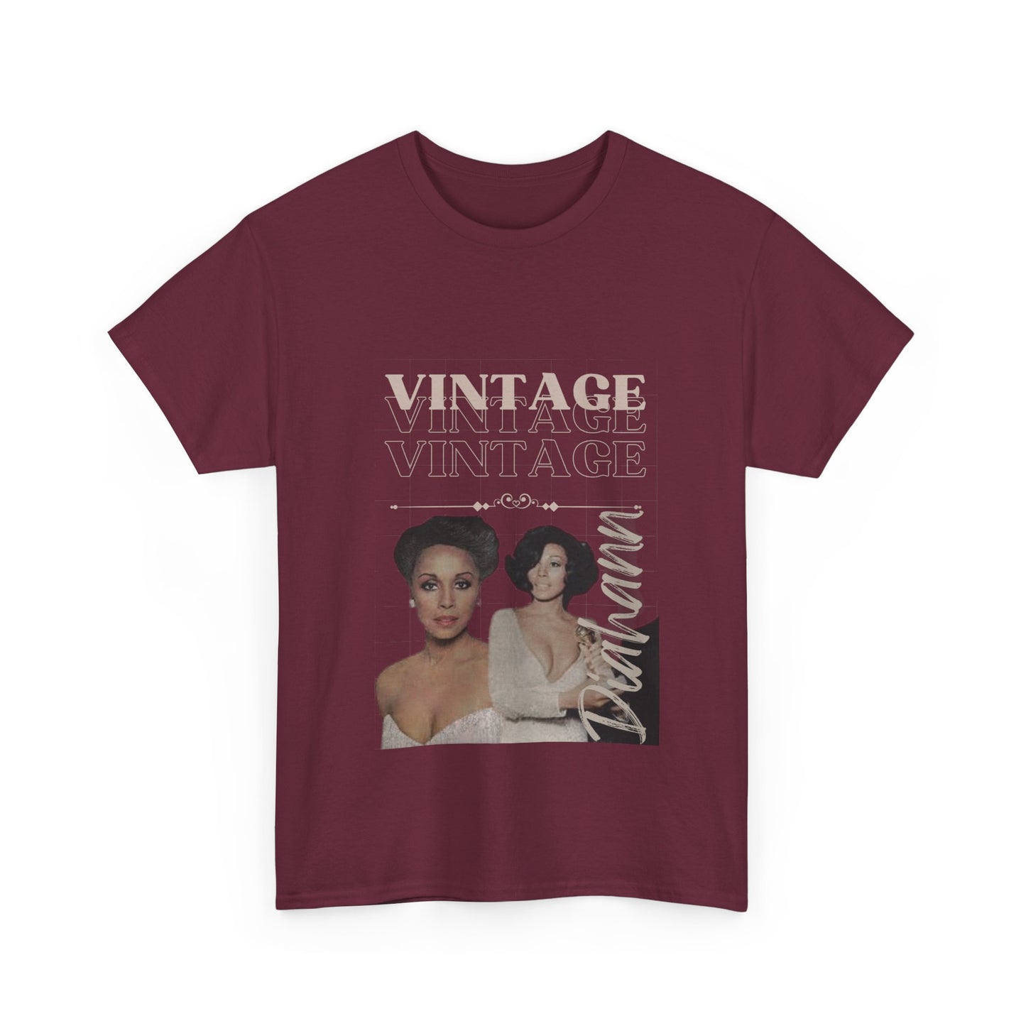 Unisex Heavy Wintage Diahann Cotton Tee