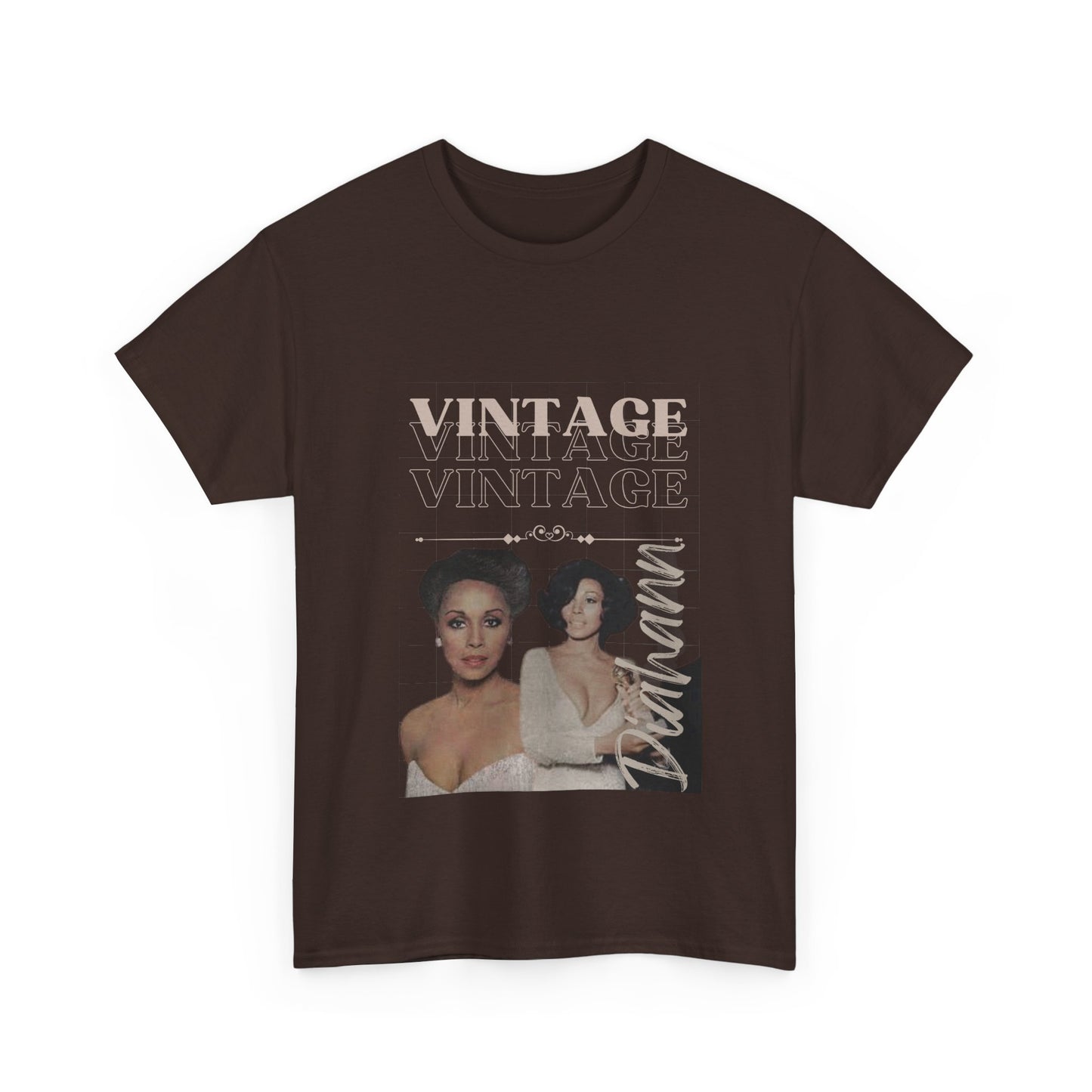 Unisex Heavy Wintage Diahann Cotton Tee