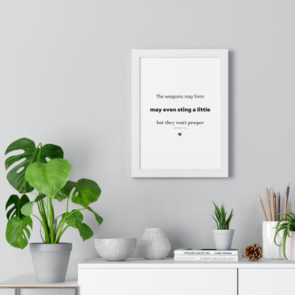 Premium Framed Vertical Poster