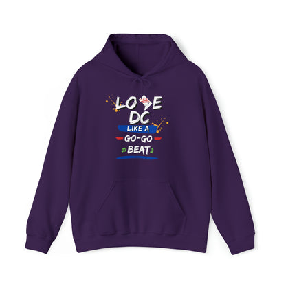 Unisex Heavy Blend™ Hooded Love DC Sweatshirt