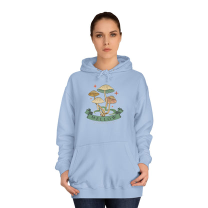 Cozy Mushroom College Hoodie, Unisex Sweatshirt for Students, Gift for Graduates, Cool Campus Attire, Casual Wear, Fall Fashion